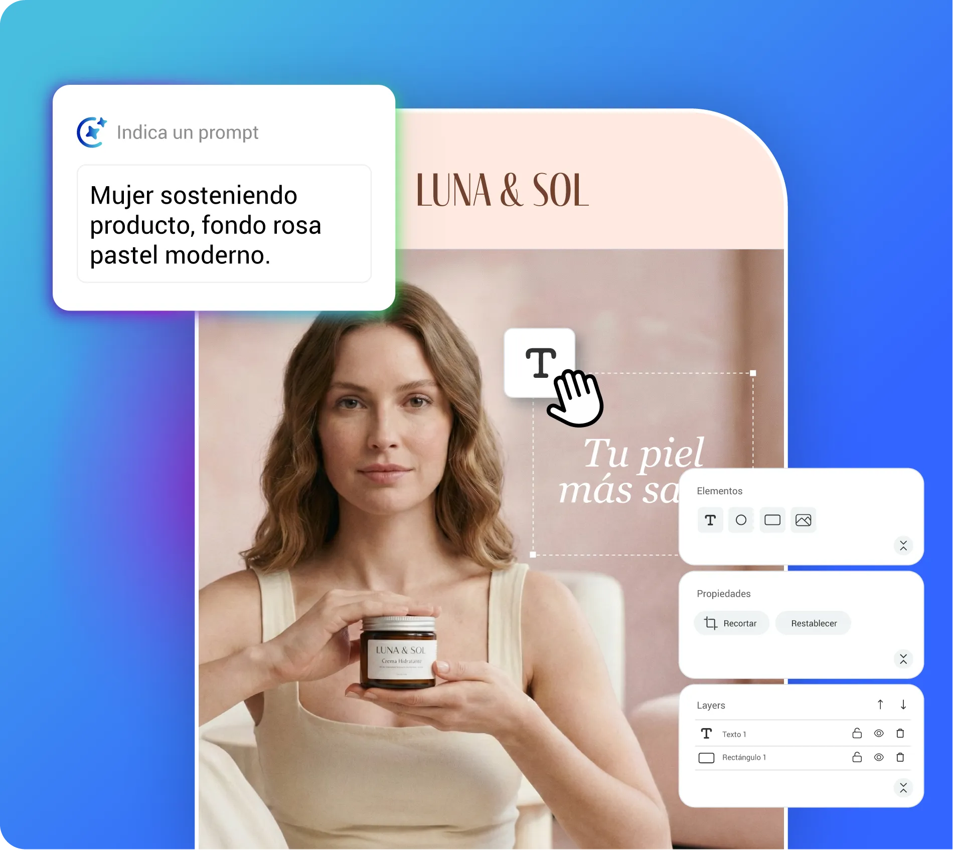 Generador y editor de imágenes con AI